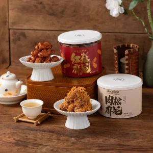 [Mr. Yang] Intangible Cultural Heritage Handmade Brown Sugar Twist Pastry and Pork Floss Twist Pastry - Savory and Crispy Pastries
